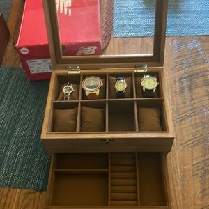 Watch case and jewelry box